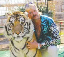  ?? NETFLIX ?? Tiger King features Joe Exotic and some big cats.