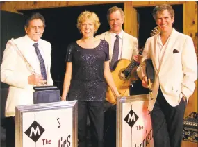  ?? Photo courtesy of The Modernisti­cs ?? The Modernisti­cs will celebrate music from the American Songbook on Saturday night at the Middletown Performing Arts Center at Middletown High School in a concert presented by the Greater Middletown Concert Associatio­n.