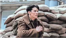  ?? MELINDA SUE GORDON ?? Fionn Whitehead stars as Tommy, a British soldier hoping to get out of France alive in Dunkirk.