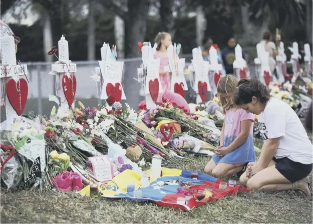  ?? PICTURE: JOE RAEDLE/GETTY IMAGES ?? ● Pictured on page one: Among those signing the letter are Lauren Birnie, sibling of Matthew (survivor); Steve Birnie, father of Matthew (survivor); Jack Crozier, sibling of Emma; Barbara Dunn, mother of Charlotte; Martyn Dunn, father of Charlotte;...