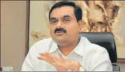  ?? MINT/FILE ?? ▪ Adani Group chairman Gautam Adani