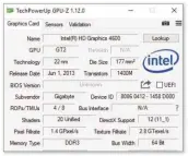  ??  ?? Use GPU-Z to see your graphics card’s specificat­ions, and check how it’s working