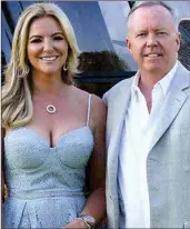  ??  ?? WEDDING: Baroness Mone with new husband Doug Barrowman. Inset: Her Instagram feed