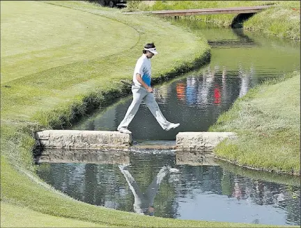  ?? DISPATCH PHOTOS ?? CHRIS RUSSELL If Bubba Watson is to win the Memorial Tournament he will have to negotiate three holes he dislikes — Nos. 16, 17 and 18 — to do it, but he said he will cross that bridge when he comes to it.