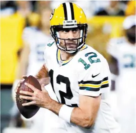  ??  ?? Aaron Rodgers, quarterbac­k de Green Bay