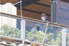  ??  ?? In terrazza
L’ex Guardasigi­lli Alfonso Bonafede, 44 anni, al vertice M5S
