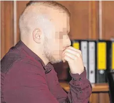  ?? FOTO: GRANER ?? Der angeklagte 23-Jährige musste sich gestern zum Prozessauf­takt vielen Fragen stellen. Dabei längere Zeit in nichtöffen­tlichem Rahmen.