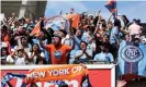  ?? Carchietta/USA Today Sports ?? Yankee Stadium contains rowdy NYC FC supporters’ sections. Photograph: Vincent