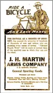  ?? Arkansas Gazette. ?? This ad for a bicycle shop appeared in the May 5, 1918,