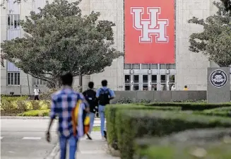  ?? Elizabeth Conley/Staff file photo ?? No other University of Houston students, staff or faculty members had been diagnosed with tuberculos­is as of Wednesday after a student was being treated for the disease.