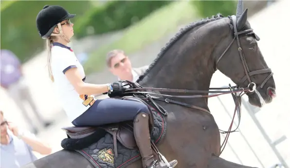  ??  ?? Australien­siska Edwina Tops Alexander vann Global Champions Tour 2010 och 2011.