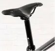  ??  ?? Stem, bar and seatpost are all Vitus 6061 aluminium