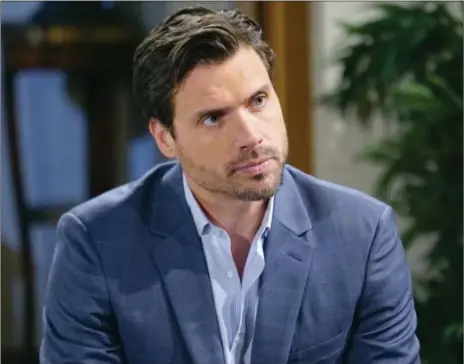  ??  ?? Joshua Morrow as seen in “The Young and the Restless”