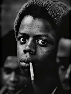  ?? ?? Above: young man in shopping centre, Bradford, England, 1970