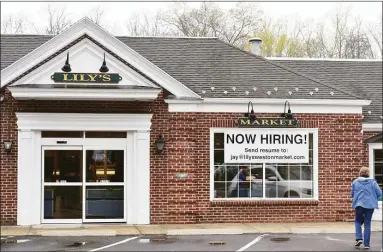  ?? Alexander Soule / Hearst Connecticu­t Media ?? Lily’s Weston Market replaced Peter’s Weston Market, which closed permanentl­y early in the COVID-19 pandemic. The state lost roughly 850 business establishm­ents in 2020, according to new estimates released by the U.S. Census Bureau.