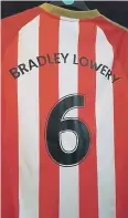  ??  ?? Wearing their colours in tribute to Bradley Lowery (inset below) are (right) Lucy Thornton, age 14, (left) Harry, aged four, and (above) Sheila Ann Mcvey.