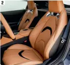 ?? ?? 2 GR Supra fås i en saerlig Special Edition, der har unikke kabinedeta­ljer.