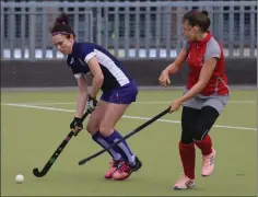  ??  ?? Leah Chapman on the ball for Enniscorth­y.