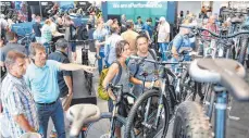  ?? FOTO: PRIVAT/KÄSTLE ?? Bald nur fürs Fachpublik­um: die Messe Eurobike.