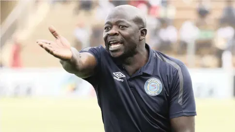  ?? BackpagePi­x ?? SUPERSPORT United coach Kaitano Tembo has missed out on the opportunit­y of a lifetime because of the coronaviru­s outbreak. |
