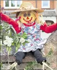  ??  ?? The trail will return in 2021 following its successful debut, right, a litter-picking scarecrow caught the eye at this month’s event