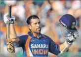  ??  ?? Sachin Tendulkar scored the first ODI 200, against South Africa, in Gwalior on February 24. GETTY IMAGES