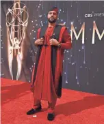  ?? CHRIS PIZZELLO/INVISION/AP ?? O-T Fagbenle arrives at the 73rd Primetime Emmy Awards on Sept. 19 in Los Angeles.