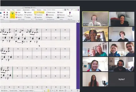  ?? Picture: Supplied ?? GETTING CREATIVE: Topology is offering online classes to connect students with musicians during the pandemic.