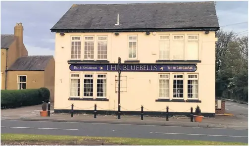  ??  ?? The Blue Bells Inn at Newton Bewley, Hartlepool Rating: 18/20 What Eddy said: