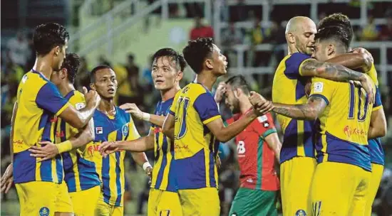  ??  ?? Super League runners-up Pahang were invited to take Malaysia’s second spot in the AFC Cup after FA Cup winners Kedah failed to obtain an AFC licence.