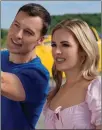  ?? ?? Peter Mooney and Natalie Hall star in 'Fly Away With Me' on Hallmark Channel.