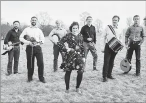  ??  ?? and traditiona­l Irish ensemble Danu perform this week at Fayettevil­le’s Walton Arts Center.