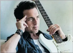  ??  ?? Colin James says his father was hugely influentia­l in getting him interested in music.