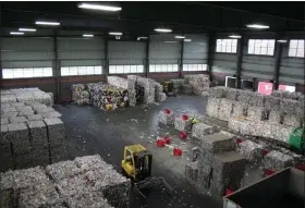  ?? PHOTO COURTESY OF J.P. MASCARO & SONS ?? Pottstown will soon become the first community in North America to recycle flexible plastic packaging.