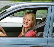  ?? METRO NEWS SERVICE PHOTO ?? Start teen drivers out with a vehicle that is not too flashy but gets high marks for safety.