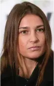  ??  ?? Katie Taylor said she had had little contact with her father