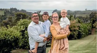  ??  ?? Emma Bell and her family moved to Whakata¯ne from Auckland three years ago in the hope of buying a house, but the goal has proved elusive.
