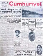  ??  ?? Yunus Nadi’nin Cumhuriyet gazetesind­eki yazısı.