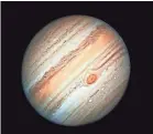  ?? PROVIDED BY NASA ?? Jupiter will be unusually close to the Earth on Monday, NASA astronomer­s said.