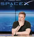  ?? FOTO: AP ?? Elon Musk ist der Gründer und Chef von Space X.