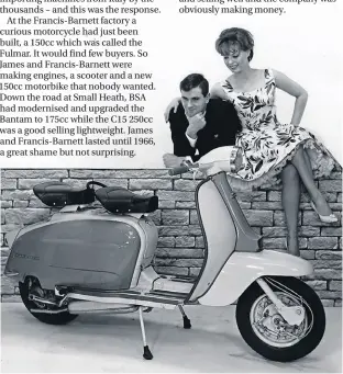  ?? ?? Lambretta had already built a reputation for being glamorous.