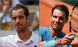  ?? (Photos AFP et EPA/MaxPPP) ?? Gasquet-Nadal : acte .