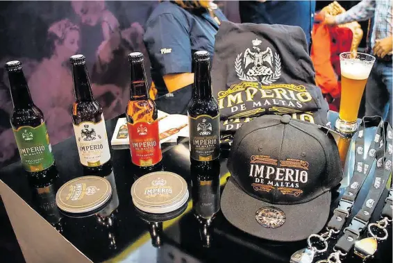  ?? /FOTOS: CORTESÍA IMPERIO DE MALTAS ?? La elaboració­n de la cerveza cayó en un 25 por ciento, al pasar de 4 mil a mil litros mensuales