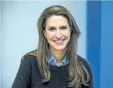  ?? ERNEST DOROSZUK/POSTMEDIA NETWORK ?? Caroline Mulroney — who joined the race to lead the Ontario PC party — poses for a photo after being interviewe­d at the Penalty Box bar, at Scotiabank Pond Hockey Arena at Downsview in Toronto on Sunday.