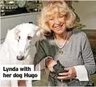  ?? ?? Lynda with her dog Hugo