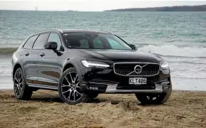  ??  ?? Volvo V90 CC has all the design cues and tech of the XC90 SUV, but it’s 235mm lower. And way cooler?