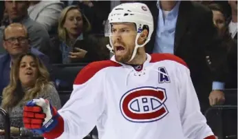  ?? BRUCE BENNETT/GETTY IMAGES ?? P.K. who? Defenceman Shea Weber is leading the Canadiens in scoring and the NHL in plus-minus.