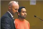  ?? Paul Chinn / The Chronicle ?? Orlando Vilchez Lazo, accused of multiple rapes, appears in San Francisco Superior Court Tuesday.