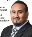  ?? ?? Mohd Imran Kathar Ismail, Alumni Politeknik Sultan Abdul Halim Muadzam Shah