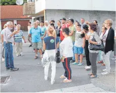  ?? SZ-FOTO: GÖTZ ?? Ein Haltepunkt war die Oberschaff­nei.